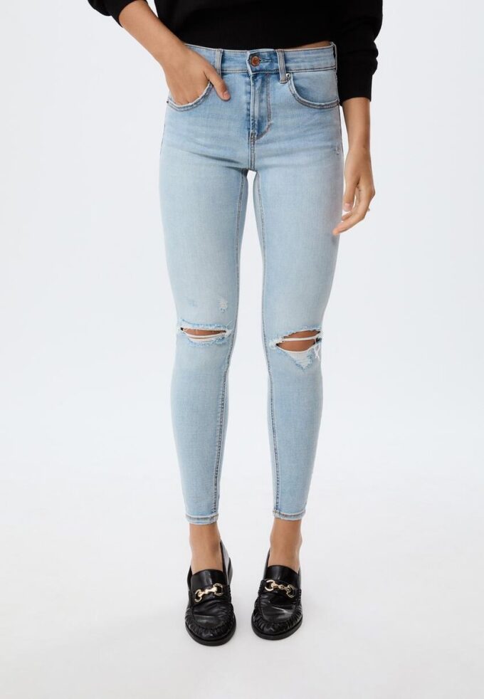 1420 Skinny-Jeans mit niedriger Taille 1420 Skinny-Jeans mit niedriger Taille