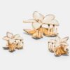 3er-Set Blumen-Clips