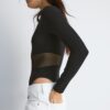 Asymmetrischer Body mit transparenten Details