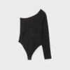 Asymmetrischer Body mit transparenten Details