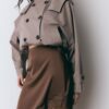 Asymmetrischer Satinrock Asymmetrischer Satinrock
