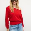 Asymmetrischer Strickpullover Asymmetrischer Strickpullover