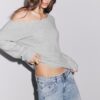 Asymmetrischer Strickpullover Asymmetrischer Strickpullover
