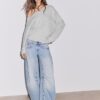 Asymmetrischer Strickpullover Asymmetrischer Strickpullover
