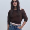 Asymmetrischer Strickpullover Asymmetrischer Strickpullover
