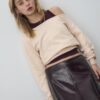 Asymmetrischer Strickpullover Asymmetrischer Strickpullover