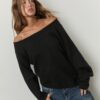 Asymmetrischer Strickpullover Asymmetrischer Strickpullover