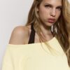 Asymmetrischer Strickpullover Asymmetrischer Strickpullover