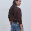 Asymmetrischer Strickpullover Asymmetrischer Strickpullover