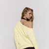 Asymmetrischer Strickpullover Asymmetrischer Strickpullover