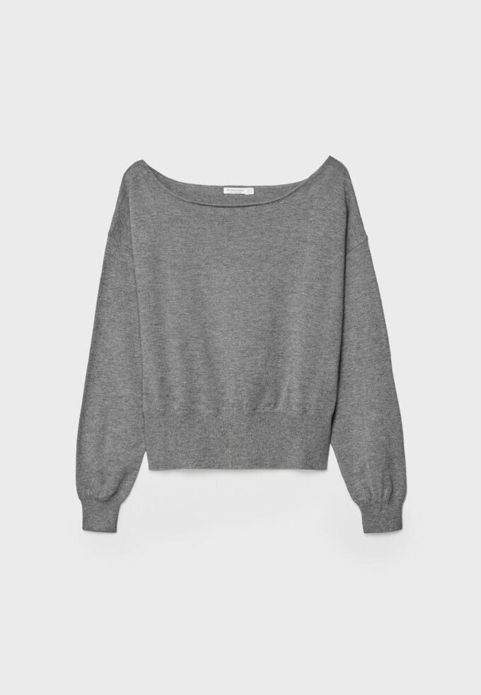 Asymmetrischer Strickpullover Asymmetrischer Strickpullover