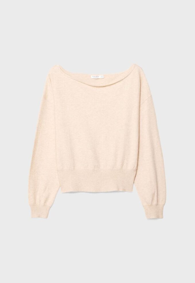 Asymmetrischer Strickpullover Asymmetrischer Strickpullover