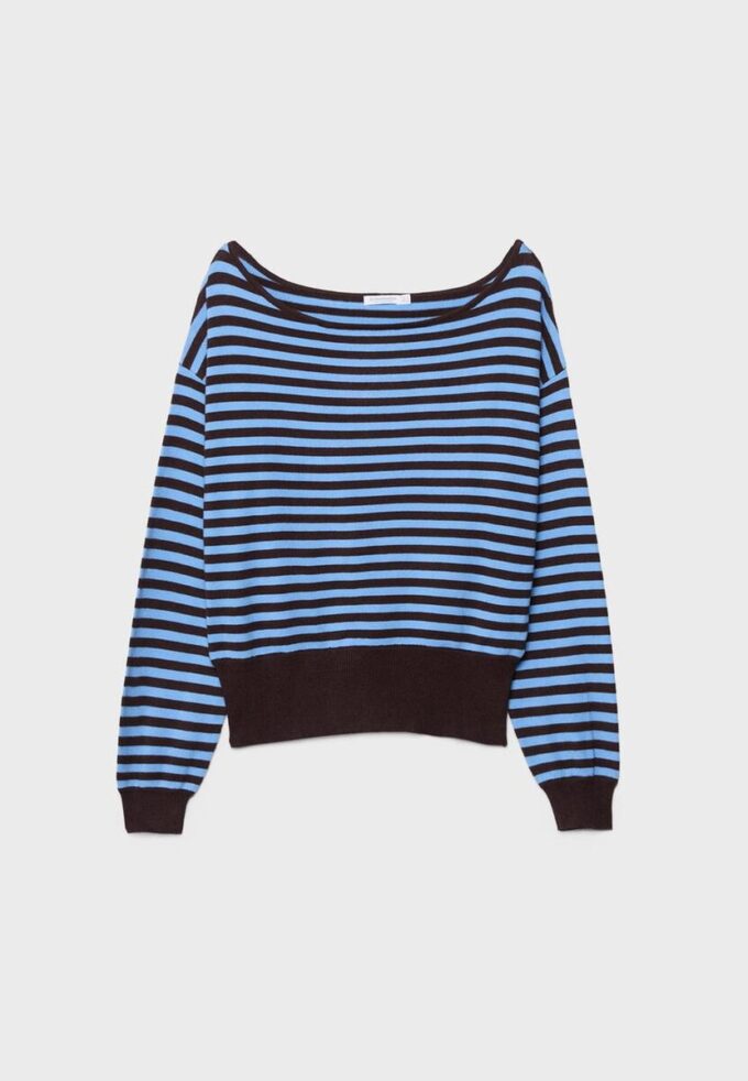 Asymmetrischer Strickpullover Asymmetrischer Strickpullover