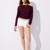 Asymmetrisches T-Shirt aus Modal