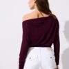 Asymmetrisches T-Shirt aus Modal