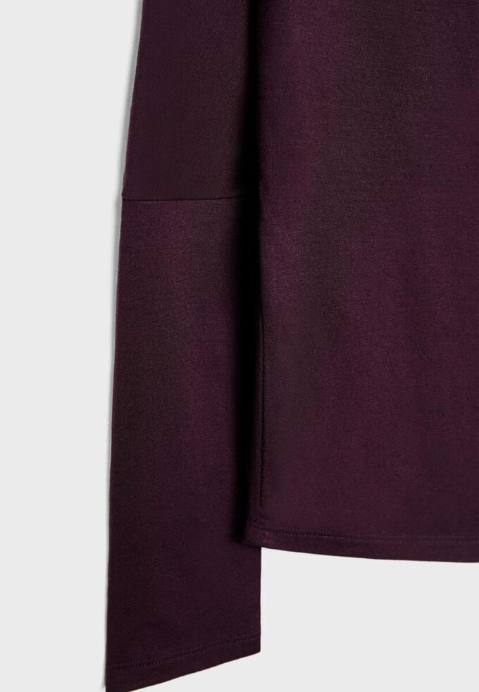 Asymmetrisches T-Shirt aus Modal
