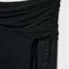 Asymmetrisches Tüll-T-Shirt Asymmetrisches Tüll-T-Shirt