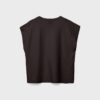 B06 Basics T-Shirt mit überschnittenen Schultern