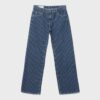 Baggy-Jeans mit Streifen und mittlerer Leibhöhe Baggy-Jeans mit Streifen und mittlerer Leibhöhe