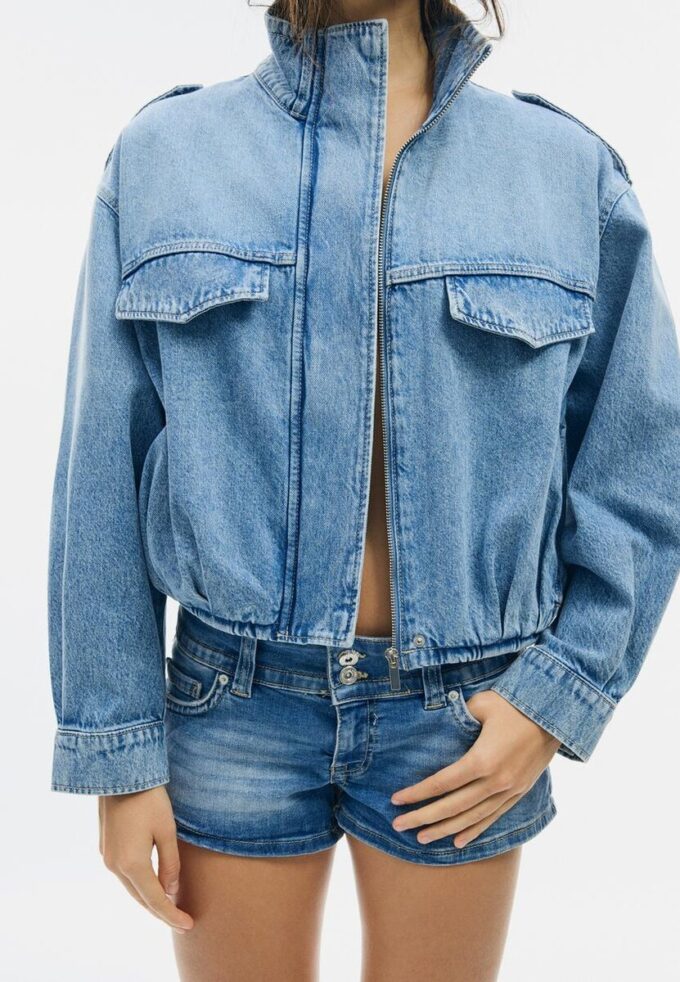 Ballon-Jeansjacke Ballon-Jeansjacke
