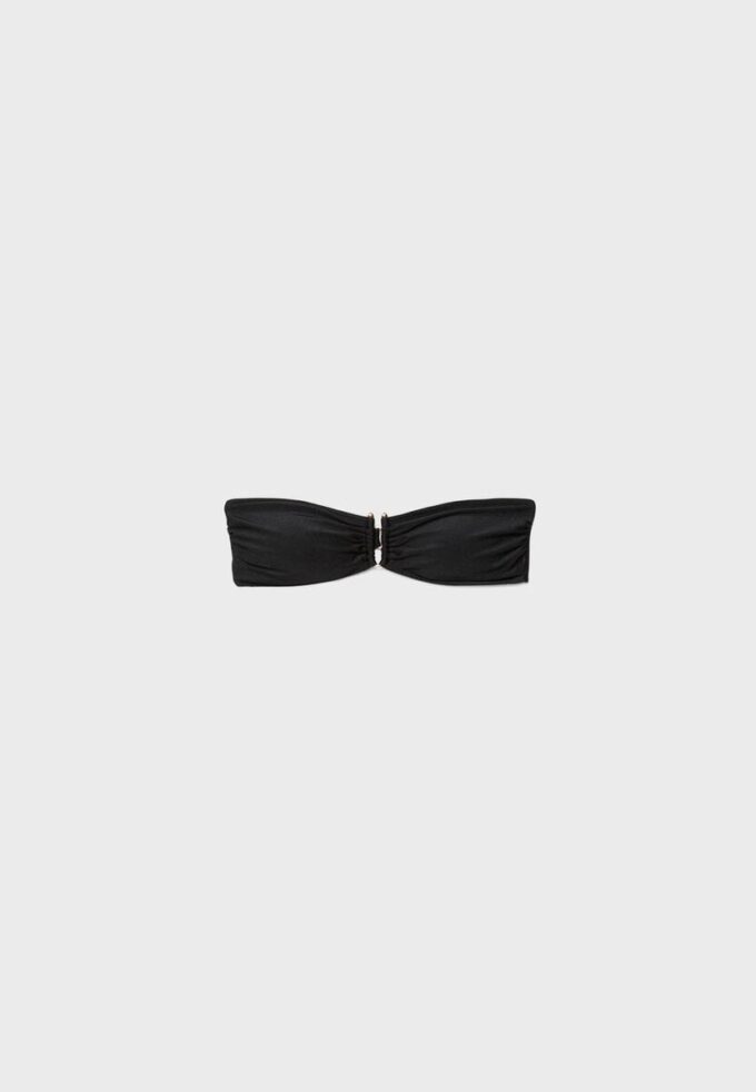 Bandeau-Bikini-Oberteil mit U-Ausschnitt Bandeau-Bikini-Oberteil mit U-Ausschnitt