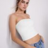Bandeau-Oberteil aus Polyamid Bandeau-Oberteil aus Polyamid