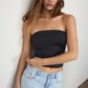 Bandeau-Oberteil aus Polyamid Bandeau-Oberteil aus Polyamid