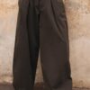 Barrel-Popeline-Hose mit Stoppern Barrel-Popeline-Hose mit Stoppern