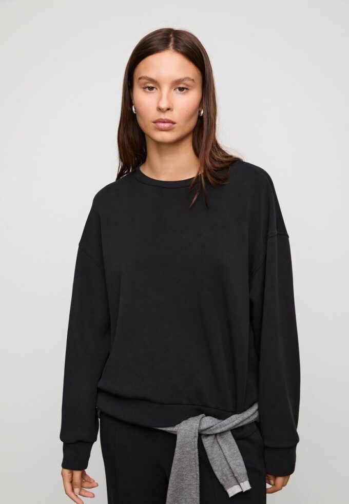 Basic Sweatshirt mit Soft Touch Basic Sweatshirt mit Soft Touch