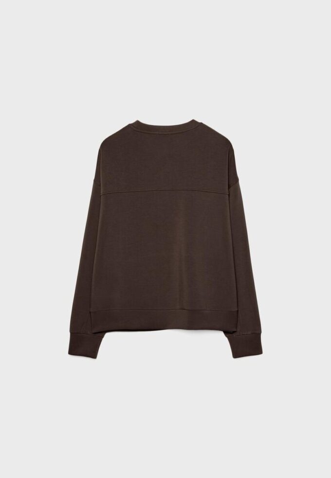 Basic Sweatshirt mit Soft Touch Basic Sweatshirt mit Soft Touch