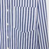 Basics-gestreiftes Popeline-Hemd mit Tasche Basics-gestreiftes Popeline-Hemd mit Tasche
