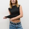 Basics-Gürtel mit schimmerndem Leder-Effekt