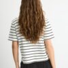 Basics Heavyweight gestreiftes T-Shirt in Regular Fit
