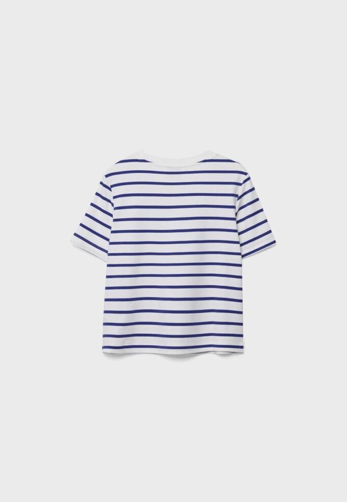 Basics Heavyweight gestreiftes T-Shirt in Regular Fit