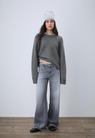 Basics-Pullover aus weichem Strick