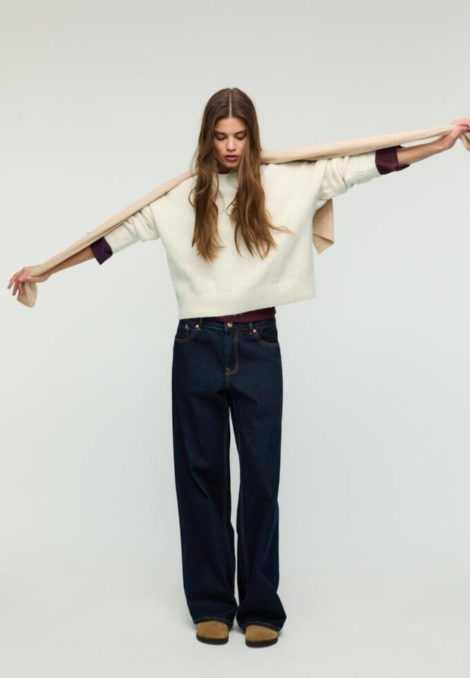 Basics-Pullover aus weichem Strick Basics-Pullover aus weichem Strick
