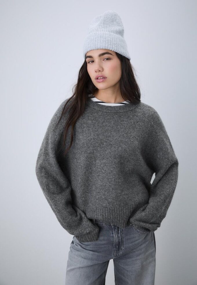 Basics-Pullover aus weichem Strick Basics-Pullover aus weichem Strick