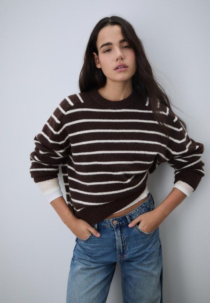 Basics-Pullover aus weichem Strick Basics-Pullover aus weichem Strick