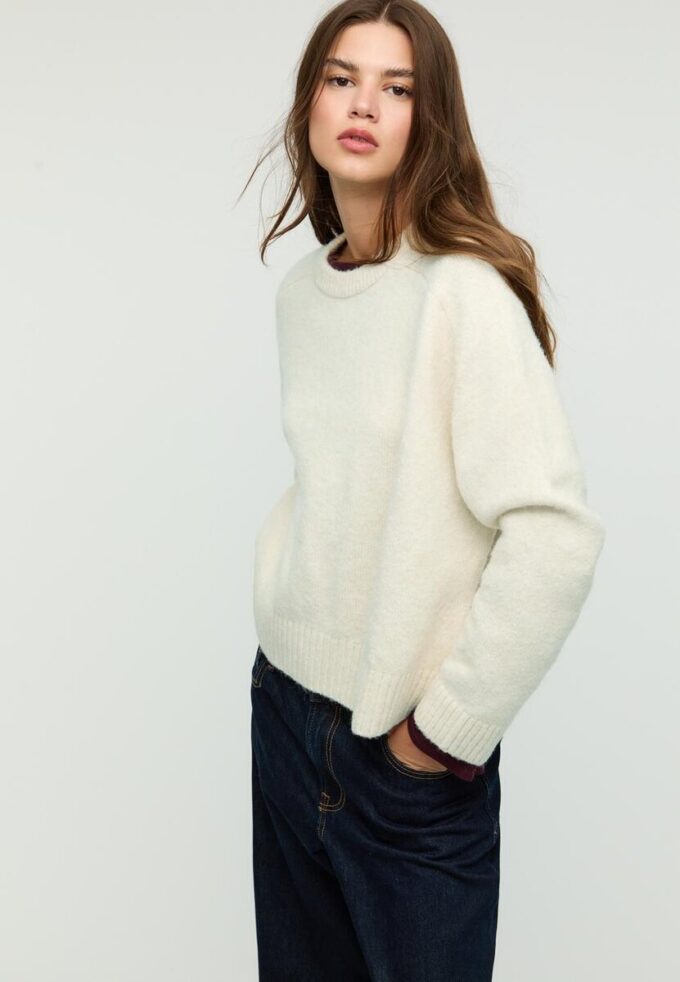 Basics-Pullover aus weichem Strick Basics-Pullover aus weichem Strick