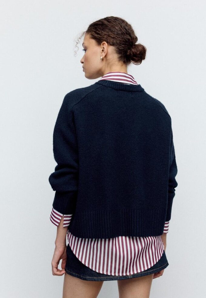 Basics-Pullover aus weichem Strick Basics-Pullover aus weichem Strick