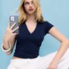 Basics Seamless Polo-T-Shirt