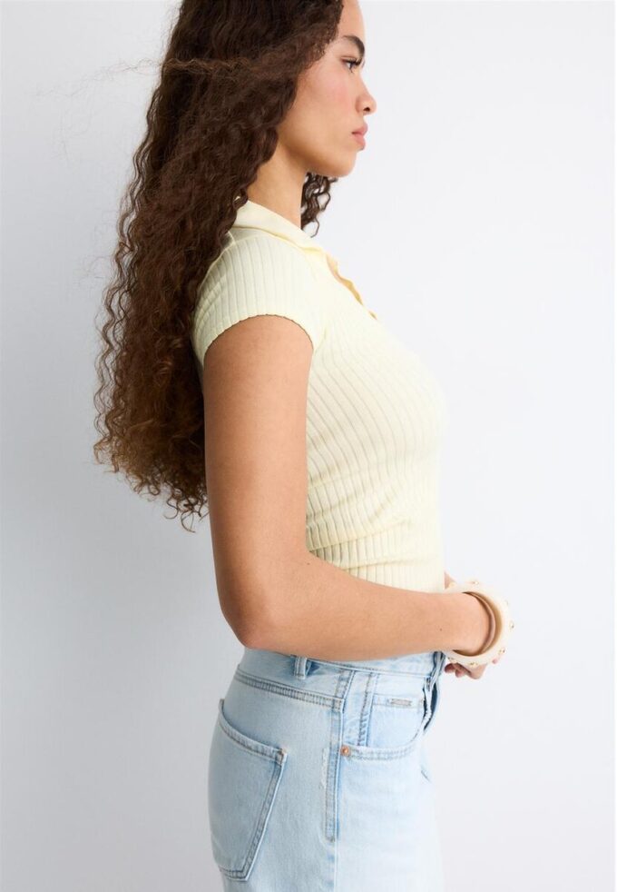 Basics Seamless Polo-T-Shirt