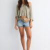 Basics-Strickpullover im Cape-Stil