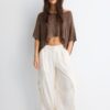 Basics-Strickpullover im Cape-Stil