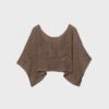Basics-Strickpullover im Cape-Stil