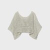 Basics-Strickpullover im Cape-Stil