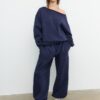 Basics-Sweatshirt mit schulterfreiem Ausschnitt Basics-Sweatshirt mit schulterfreiem Ausschnitt