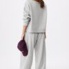 Basics-Sweatshirt mit schulterfreiem Ausschnitt Basics-Sweatshirt mit schulterfreiem Ausschnitt