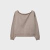Basics-Sweatshirt mit schulterfreiem Ausschnitt Basics-Sweatshirt mit schulterfreiem Ausschnitt