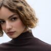 Basics T-Shirt mit hohem Kragen